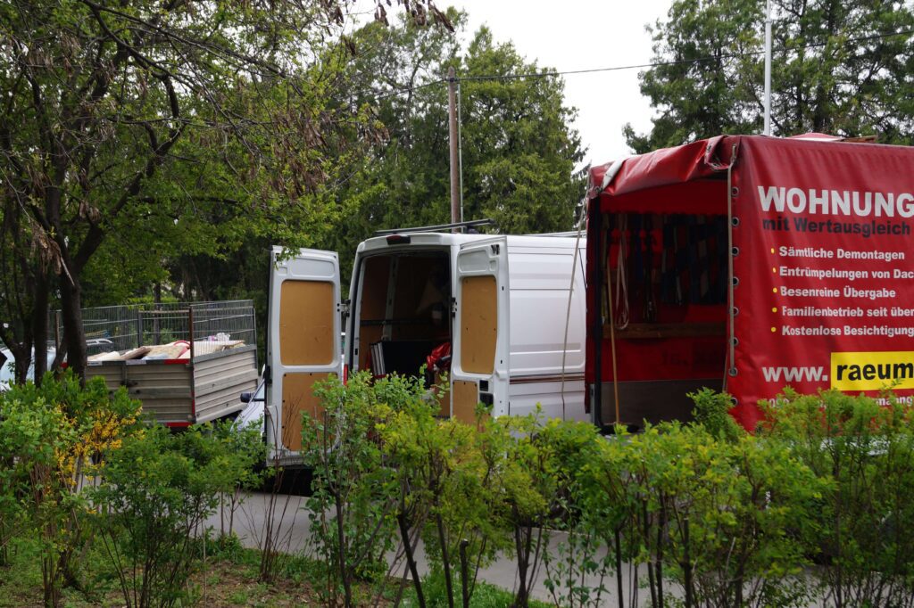 Fuhrpark Entrümpelungsarbeiten