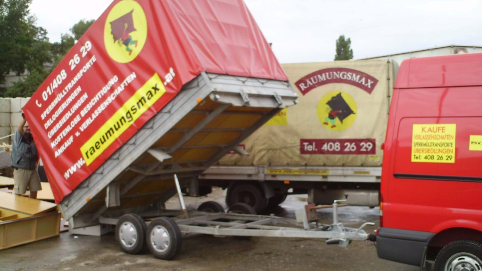 Abkippen Wohnungsinhalt Wien