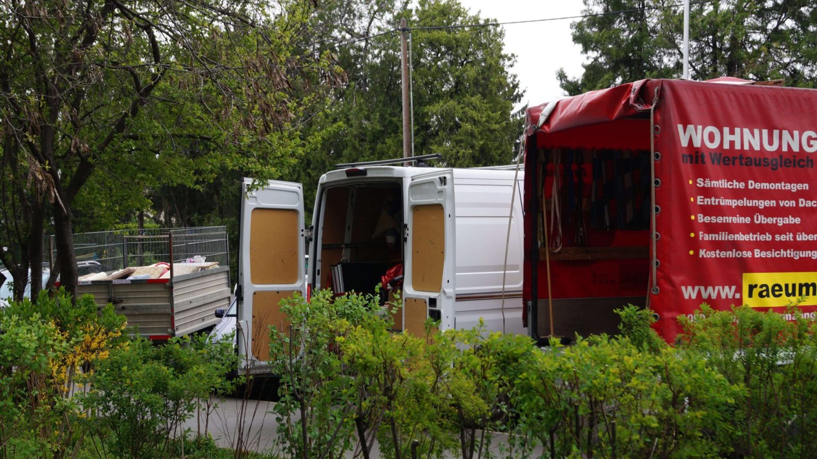 Fuhrpark Entrümpelungsarbeiten